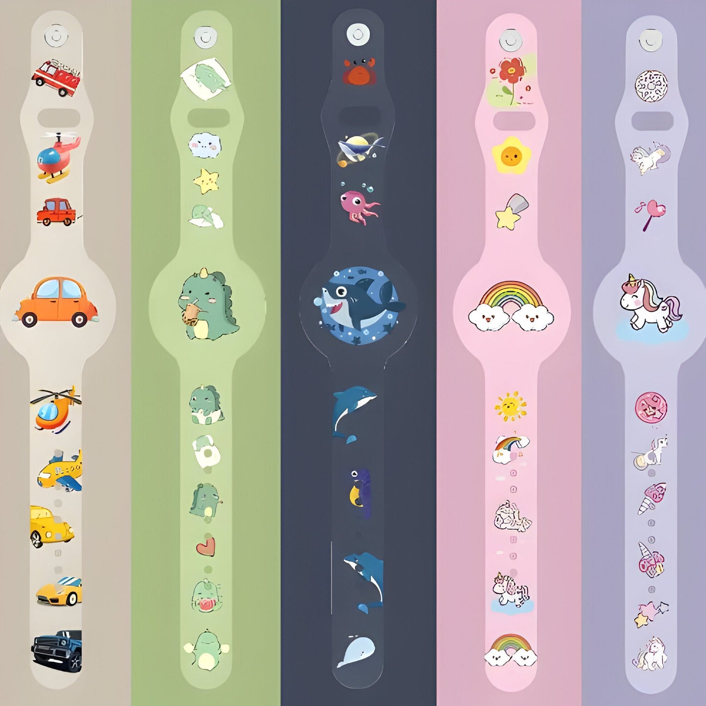 Silicone Adjustable GPS Tracker Wristband